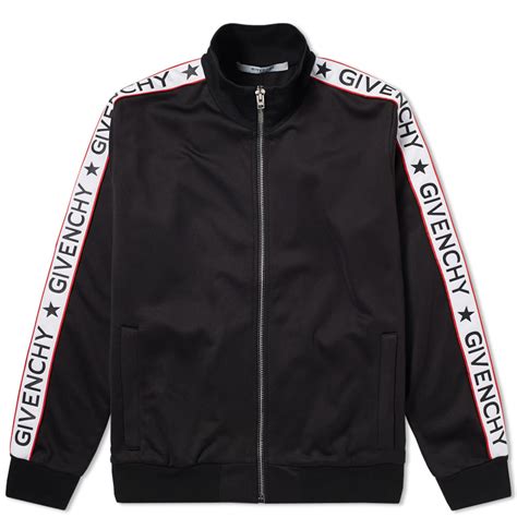 Givenchy Logo Tape Track Jacket Black | END. (US)