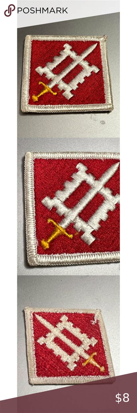 US Army 18th Engineer Brigade patch full color | Us army patches, Army ...