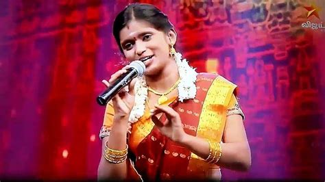 Super Singer Rajalakshmi Wiki, Biography, Age, Folk Songs, Husband ...