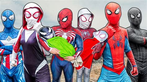 Spiderman in Real Life: Spiderman Team vs Joker Team Explore Haunted ...