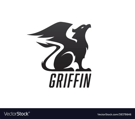 Gryphon logo icon Royalty Free Vector Image - VectorStock