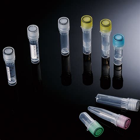 500 Pcs 0.5ml Freezing Cryo Vial Tube Cryovial Plastic Cryogenic Vial - Only Scientific