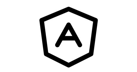 Angular logo free vector icon - Iconbolt