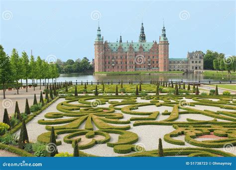 Royal palace of Denmark stock image. Image of romantic - 51738723