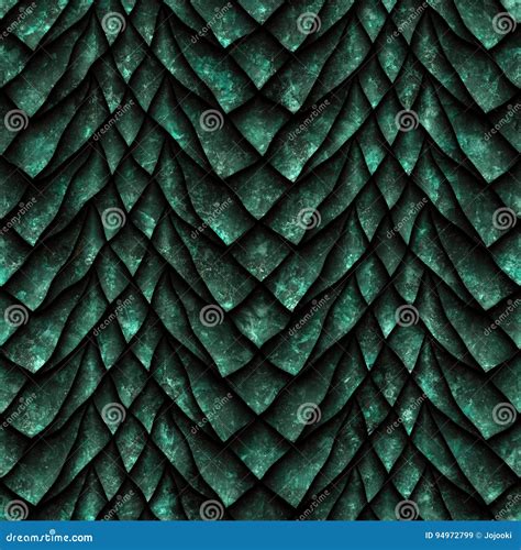 Dragon Scales Seamless Texture Stock Illustration - Illustration of pattern, nature: 94972799