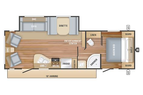 Rear Living Travel Trailer Floor Plans - Image to u