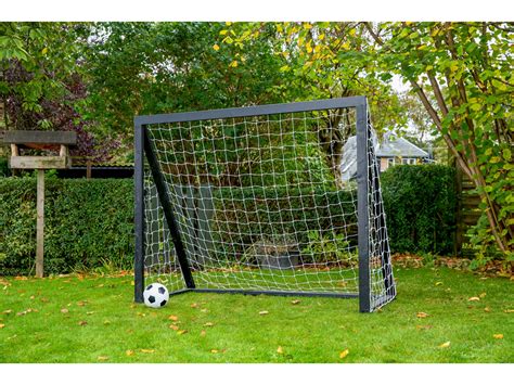 Homegoal - Pro Senior sort - Fodboldmål i træ - 200x160 cm fra Homegoal ...