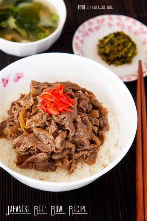 Japanese Beef Bowl – Gyudon Recipe | Recipe | Beef bowl recipe, Shaved beef recipe, Beef recipe ...