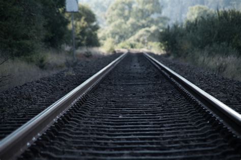 Free Images : track, train, footwear, railway tracks, rail traffic, railroad tracks, railway ...