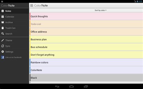 ColorNote Notepad Notes - Android Apps on Google Play