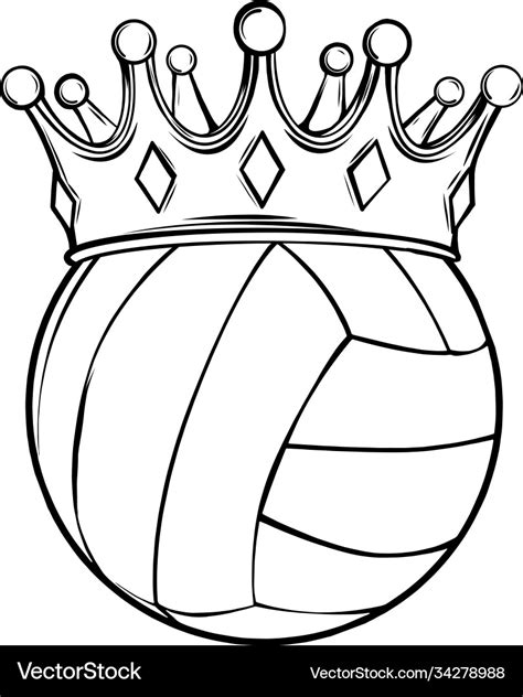 Volleyball Ball Drawing