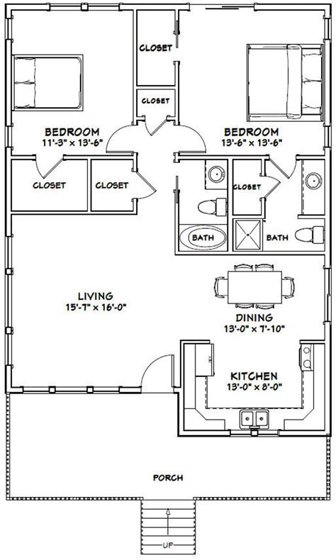 30x40 2 Story Floor Plans Images And Photos Finder - vrogue.co