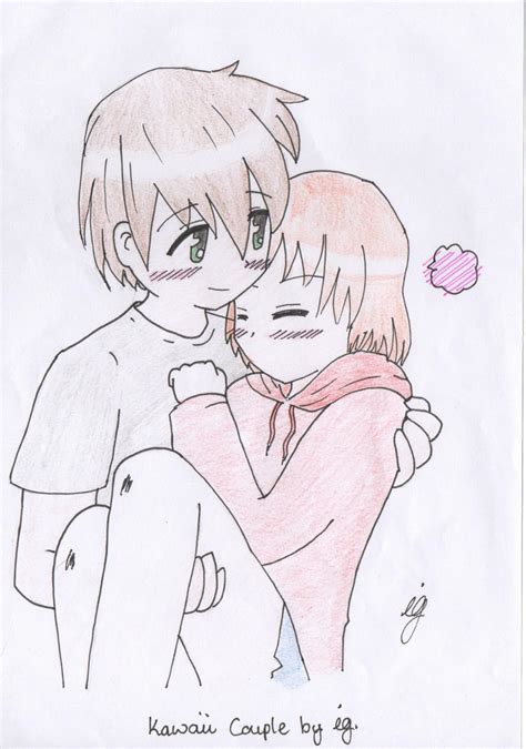 Cute anime couple by Umineko93 on DeviantArt