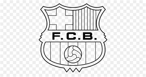 FC Barcelona Logo Outline