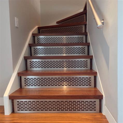 Stair Risers & Treads | Wood stair treads, Stair railing design, Stairs design