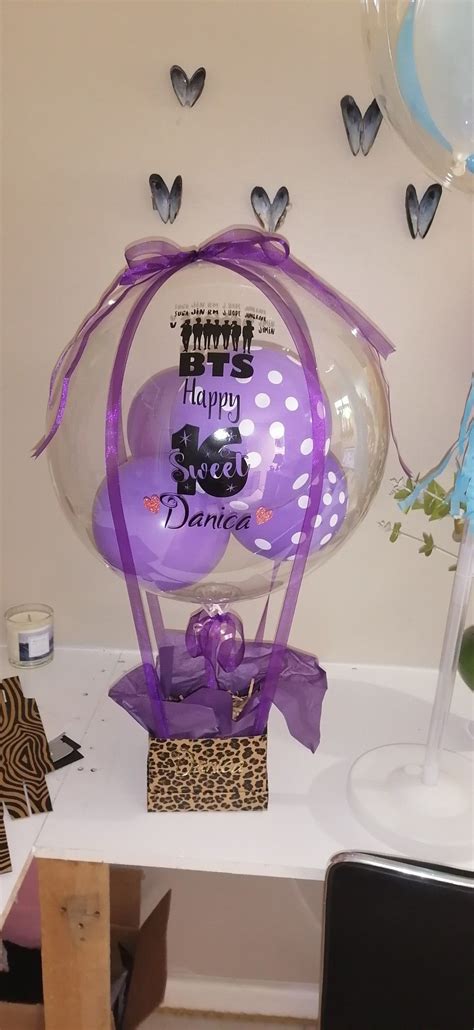 Bts personalized balloon sweet 16 | Globos, Globos personalizados ...