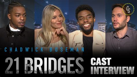 CS Video: Chadwick Boseman & 21 Bridges Cast on the Crime Thriller