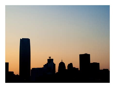 Oklahoma City Skyline Silhouette at GetDrawings | Free download