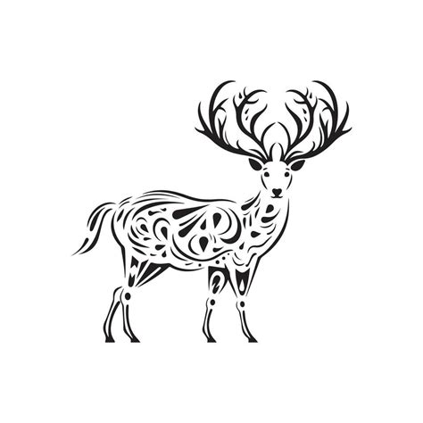 Reindeer Vector Illustration 28649173 Vector Art at Vecteezy