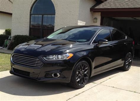 2016 Ford Fusion Black