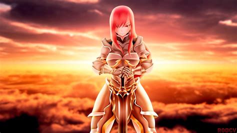 Fairy Tail Erza Scarlet Wallpapers - Top Free Fairy Tail Erza Scarlet Backgrounds - WallpaperAccess