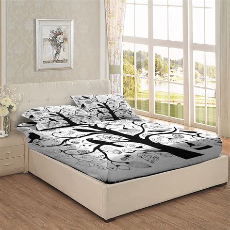 Black And White Bed Sheets Designs