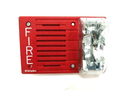 NEW SIMPLEX 4903-9174 FIRE ALARM HORN/STROBE 49039174 - SB Industrial ...