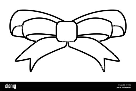 Christmas Bow Clipart Black And White