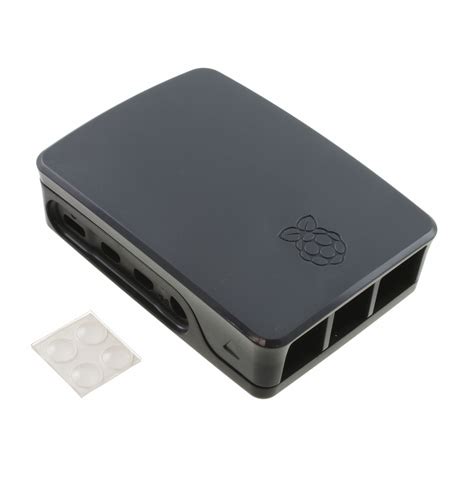 RASPBERRY PI 4 CASE BLACK/GREY Raspberry Pi | Boxes, Enclosures, Racks ...