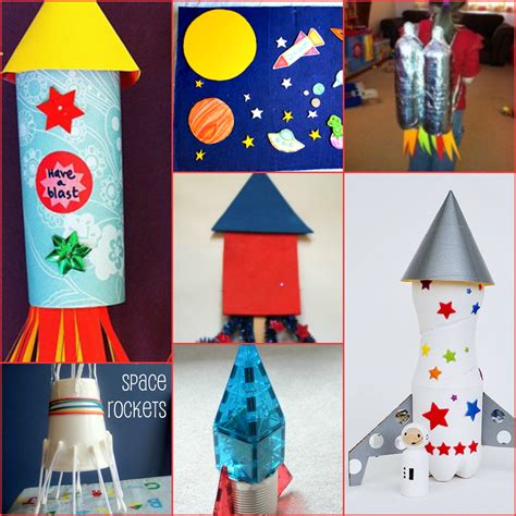 Rocket Ship Crafts for Kids - Sunshine Whispers