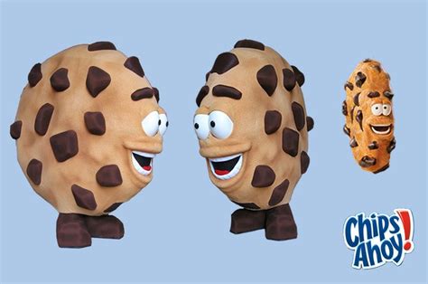 Chips Ahoy cookie guy | Mascot design, Mascot, Chips ahoy cookies