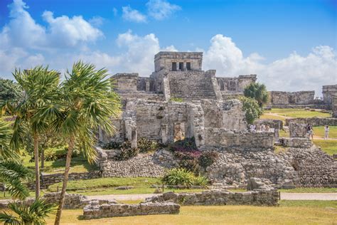 Tulum Ruins Buildings - Cancun Airport Transportation Blog