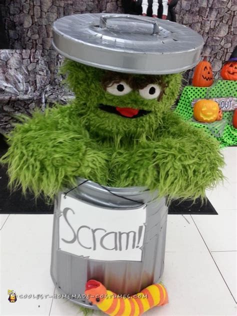 The Most Realistic Oscar the Grouch Costume Ever!