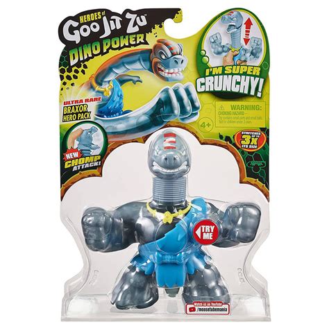 heroes of goo jit zu dino power braxor stretch figure