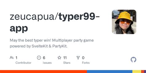 GitHub - zeucapua/typer99-app: May the best typer win! Multiplayer ...