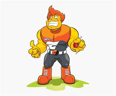 Gws Giants Mascot , Free Transparent Clipart - ClipartKey