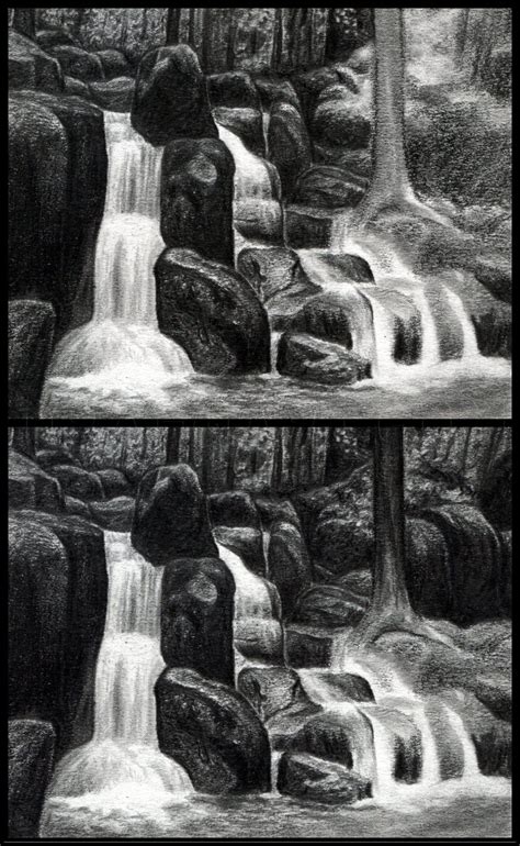 Cave Drawings, Nature Art Drawings, Nature Drawing, Landscape Drawings ...