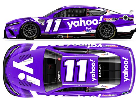 2023 Denny Hamlin #11 yahoo! NASCAR 1/64 Diecast