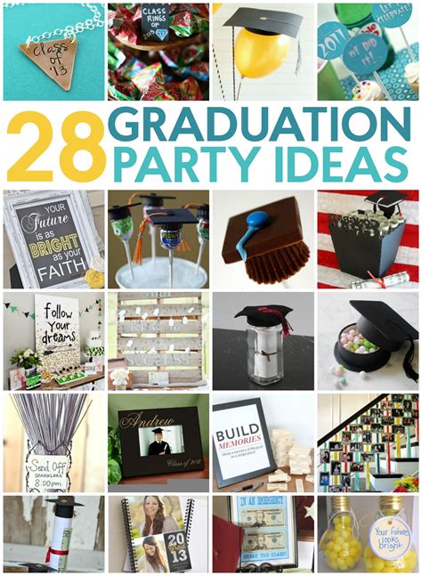 28 Fun Graduation Party Ideas - A Little Craft In Your DayA Little Craft In Your Day