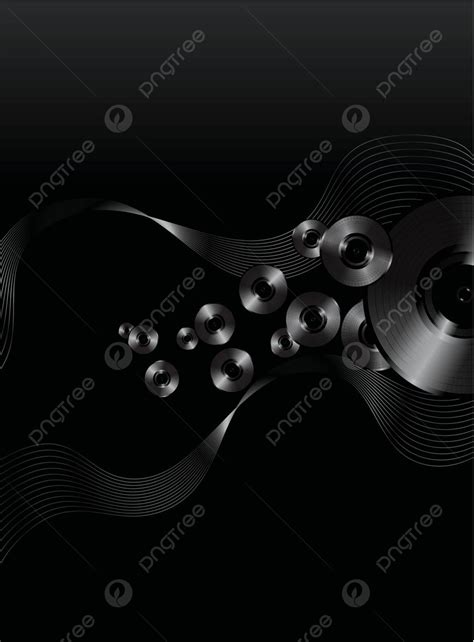 Black Disc Vector Background Black Disc Dj Photo, Black, Disc, Dj PNG ...