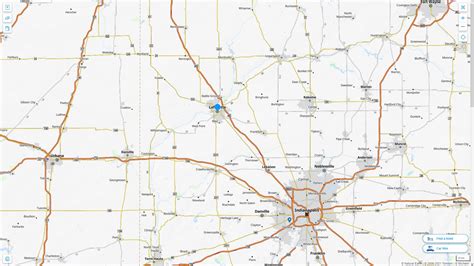 Lafayette, Indiana Map