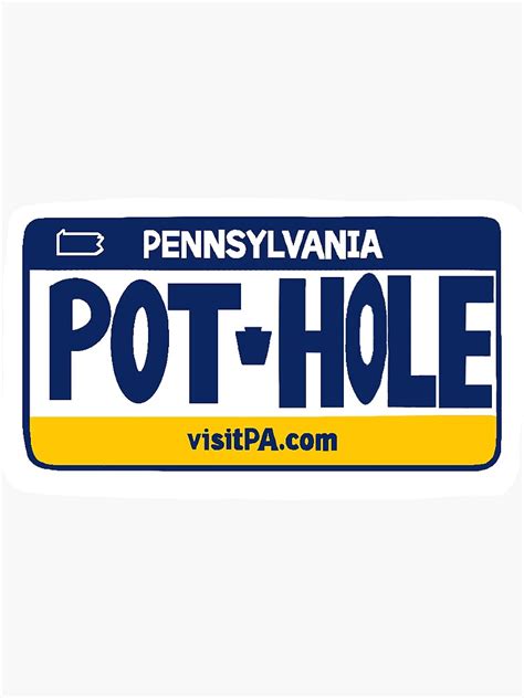 "Pennsylvania license plate" Sticker for Sale by Tmccloskey65 | Redbubble