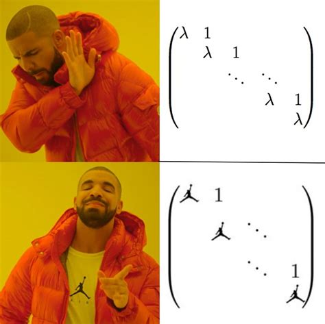 Jordan normal form : r/mathmemes