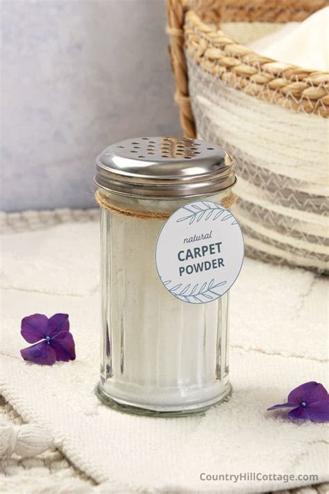 DIY Carpet Powder {Homemade Carpet Deodorizer - Pet Safe}