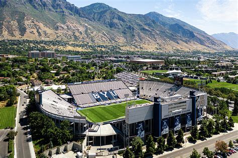 Lavell Edwards Stadium at BYU Photograph by Dave Koch