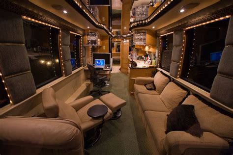 Chapter 36 | Tiny Houses | Tour bus interior, Bus interior, Luxury bus