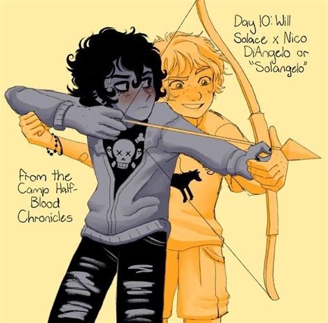 Solangelo Fanart | Percy jackson comics, Percy jackson funny, Percy ...