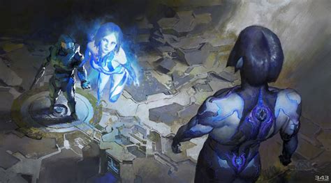 Cortana And Master Chief Fan Art