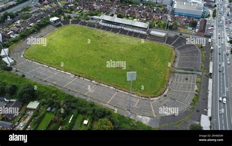 A general view of Casement Park GAA stadium in Belfast, Northern ...