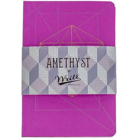 Write Notepads & Co. Pocket Notebook - Amethyst - Pen Boutique Ltd